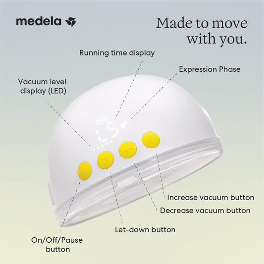 Medela Motion InBra Wearable Electric Breast Pump | Fully In-Bra, Hands-Free