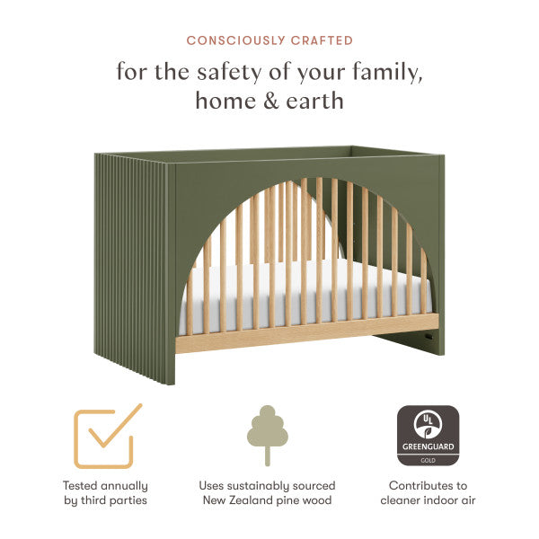 Babyletto Moab 3-in-1 Convertible Crib