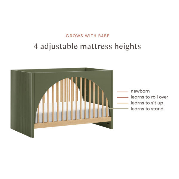 Babyletto Moab 3-in-1 Convertible Crib