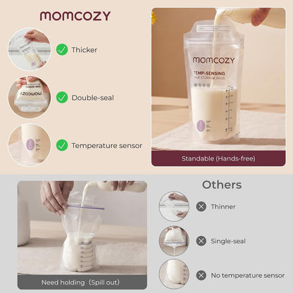 Momcozy Breastmilk Storing Bags 120bs