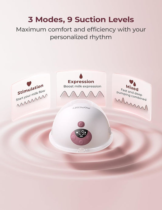 Momcozy M5 Smart APP Controlled Wearable Breast Pump
