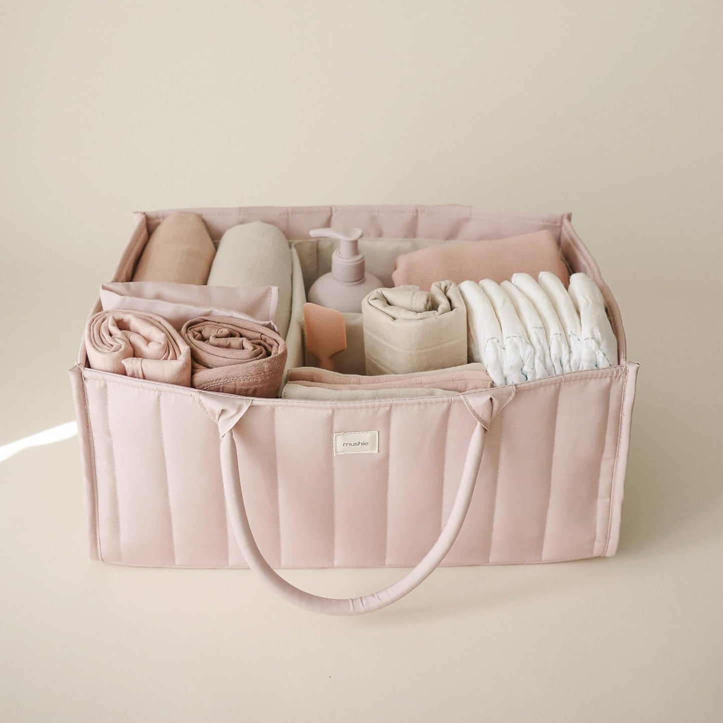 Mushie Baby Diaper Caddy