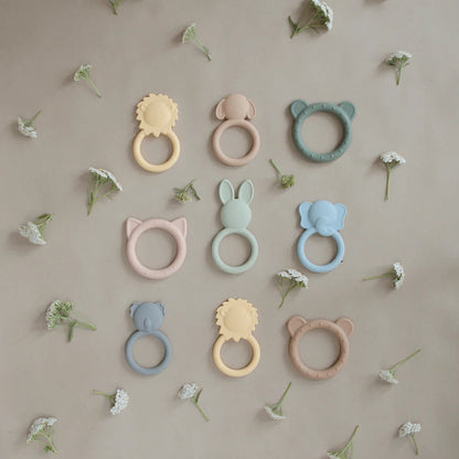 Mushie Animal Teether