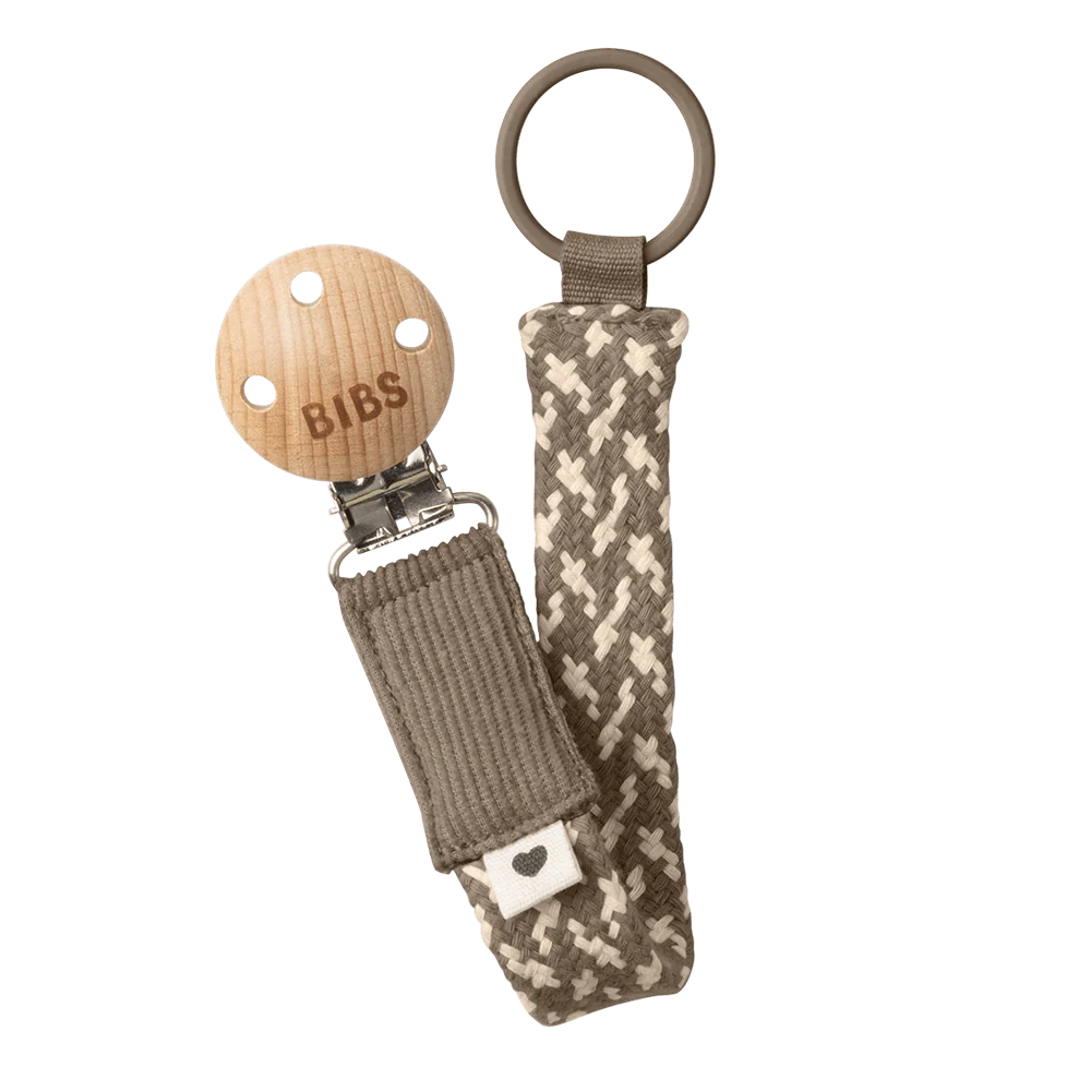 BIBS Paci Clip Dark