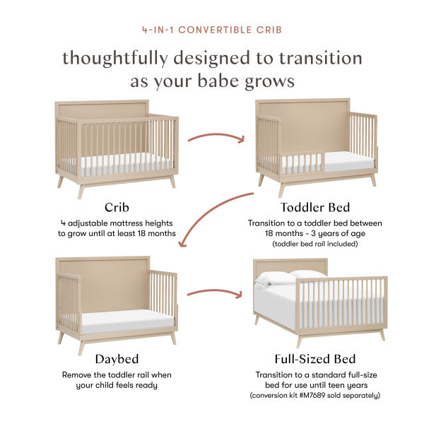 Babyletto Palma 4-in-1 Convertible Crib