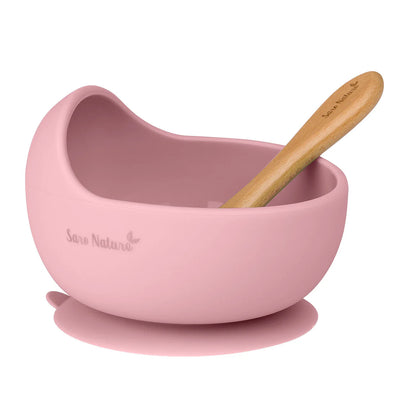 Wave Feeding Set (Baby Suction Bowl + Spoon)