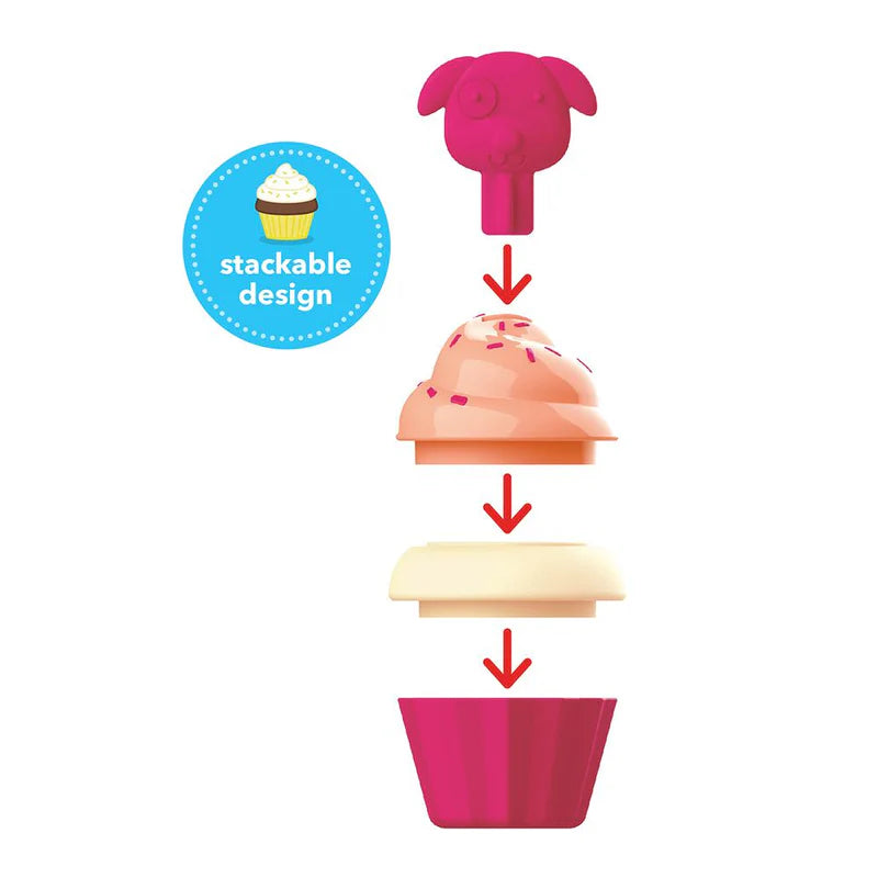 Sort & Stack Cupcakes