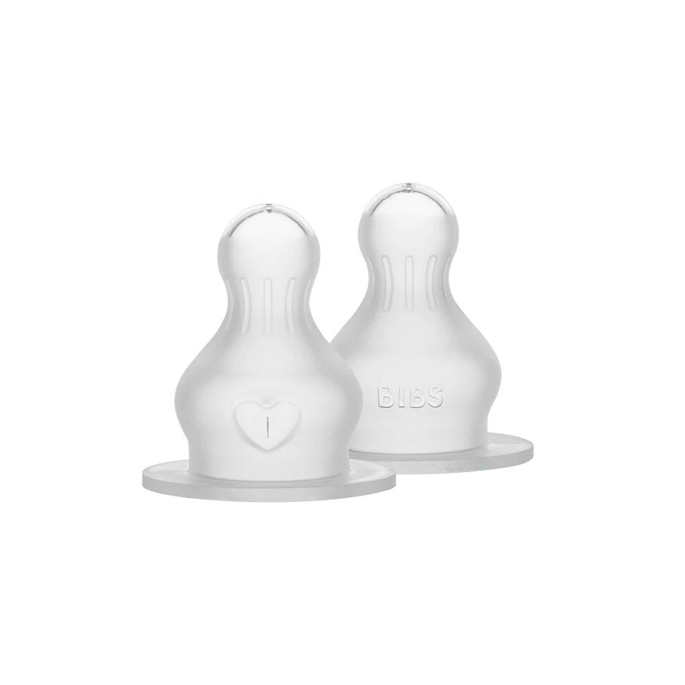 BIBS Silicone Nipple 2pk