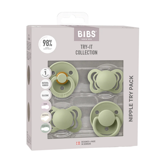 BIBS Try-it Collection Size 1 Sage