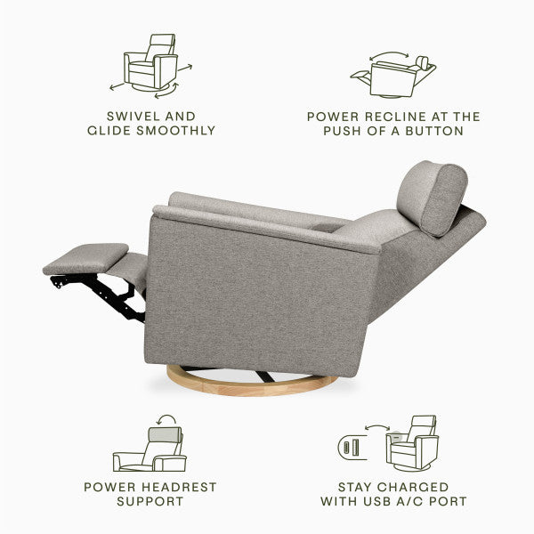 Namesake Willa Power Glider Recliner w/ Power Headrest