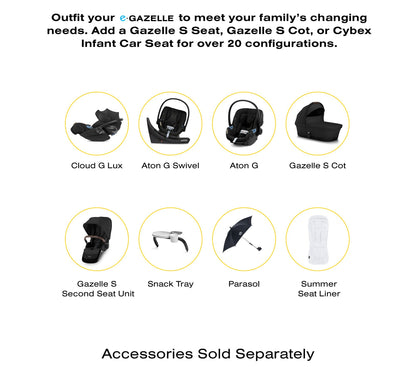 Cybex eGazelle S Electronic Assist Stroller