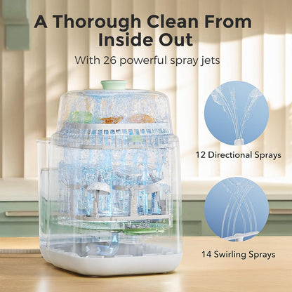 Momcozy Pro Baby Bottle Washer, Sterilizer & Dryer - All-in-One