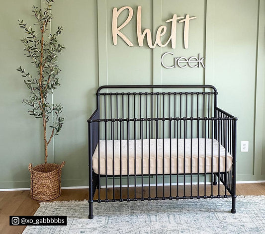 Namesake Winston 4-in-1 Metal Convertible Crib
