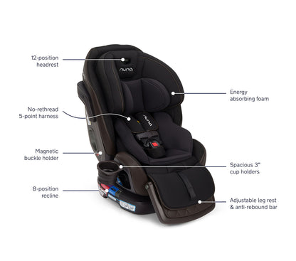 Nuna EXEC™ Next All-in-One & Convertible Car Seat