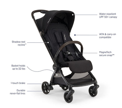 Nuna VIAA™ cabn Compact Travel Stroller