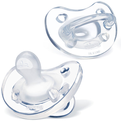 Chicco Pacifier 2pk Silicone 0-6