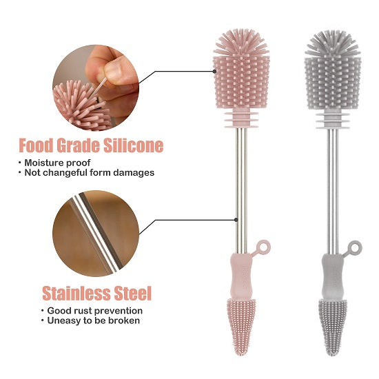 DoubleEnd Silicone Brush