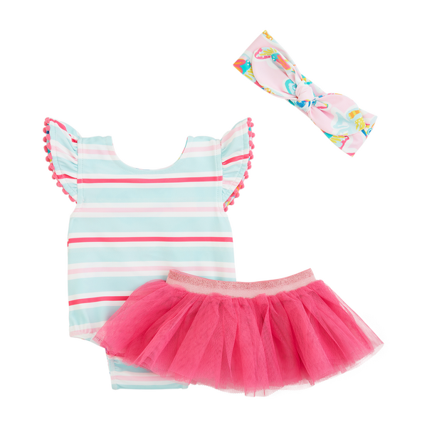 Fish Swimsuit/Tutu Set